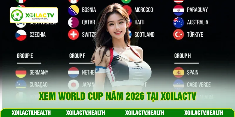 Xem World Cup năm 2026 tại Xoilactv